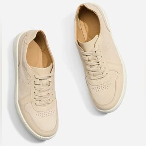 $160 MSRP Nisolo Women’s Bria Go-To Court Sneaker Bone Size 9 NEW IN BOX Leather